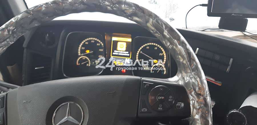 Не крутит стартер Mercedes Actros